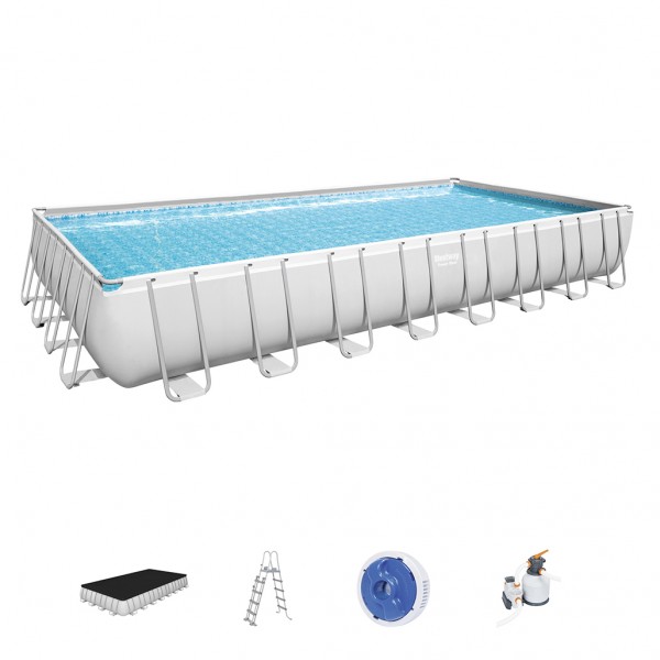 BESTWAY POWER STEEL POOL 956 Χ 488 Χ 132cm