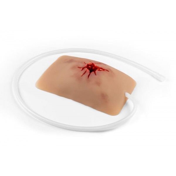 Wound Moulage "Shot Groin, Wound Packing" – Προσομοίωση Τραύματος από Πυροβολισμό στη Βουβωνική Περιοχή με Δυνατότητα Επικάλυψης Τραύματος