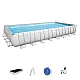 BESTWAY POWER STEEL POOL 956 Χ 488 Χ 132cm