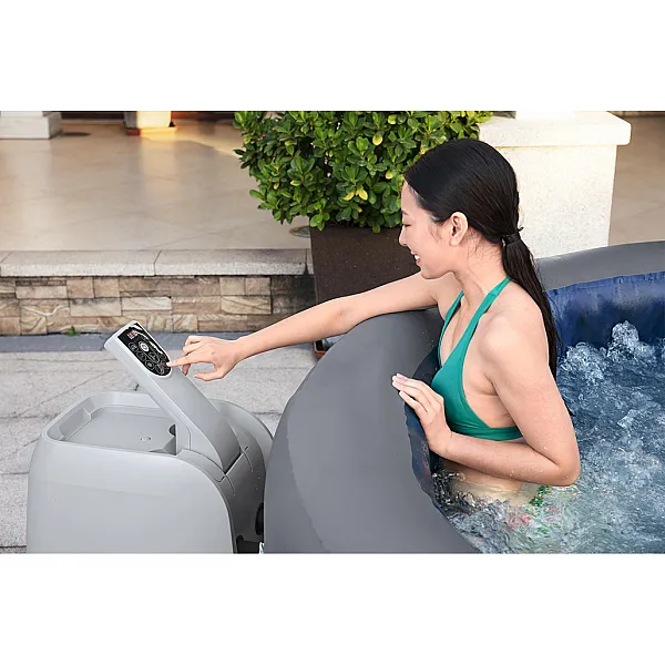BESTWAY LAY-Ζ-SPA SANTORINI HYDROJET 216X80CM BESTWAY LAY-Ζ-SPA SANTORINI HYDROJET 216X80CM