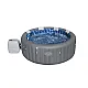 BESTWAY LAY-Ζ-SPA SANTORINI HYDROJET 216X80CM BESTWAY LAY-Ζ-SPA SANTORINI HYDROJET 216X80CM