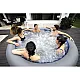 BESTWAY LAY-Ζ-SPA SANTORINI HYDROJET 216X80CM