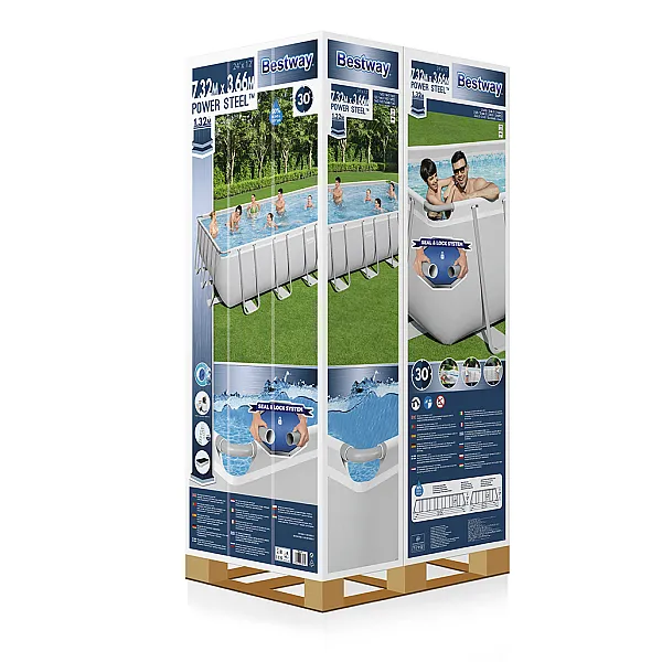 BESTWAY ΠΙΣΙΝΑ 732 Χ 366 Χ 132cm BESTWAY ΠΙΣΙΝΑ 732 Χ 366 Χ 132cm