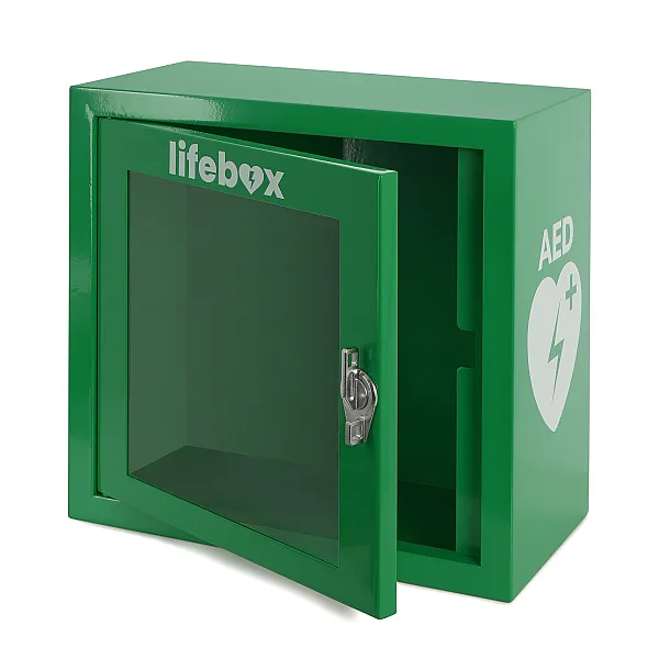 Lifebox - Κουτί Απινιδωτή με συναγερμό και σήμανση