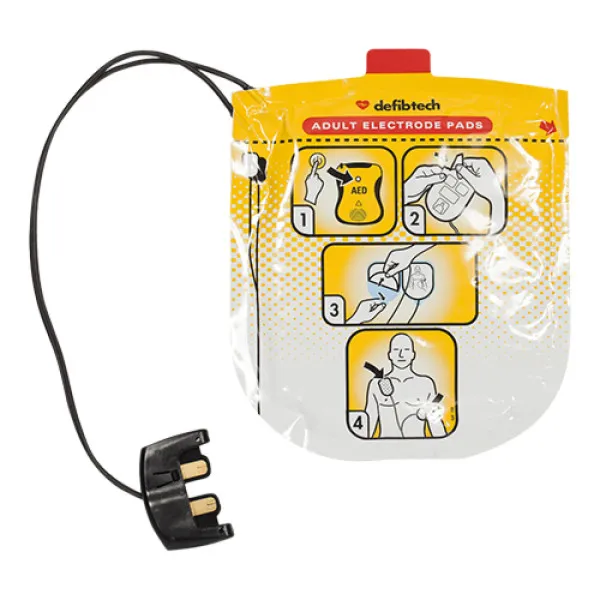 Αυτοκόλλητα ηλεκτρόδια απινιδωτή Defibtech Lifeline View Αυτοκόλλητα ηλεκτρόδια απινιδωτή Defibtech Lifeline View